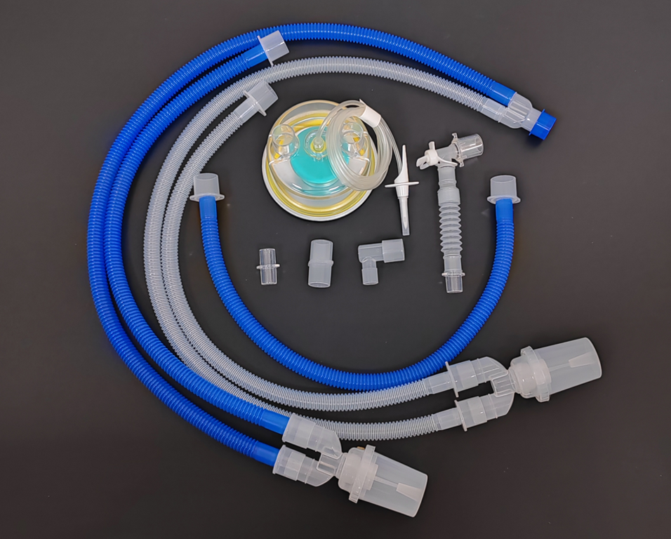 一次性小孩呼吸管路组-含延长管Y042130湿化瓶型